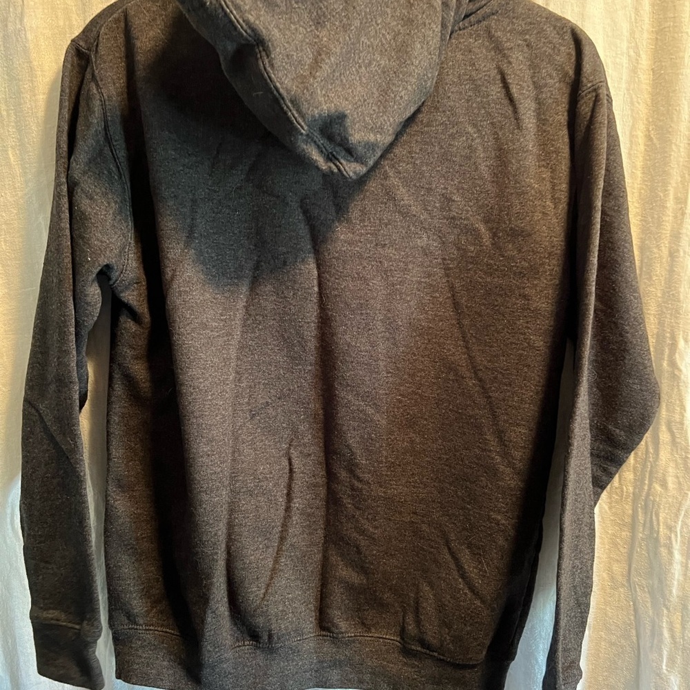 Santa Cruz Rainbow Pride Hoodie. The original. Gray with rainbow print. Size L. - Picture 5 of 7